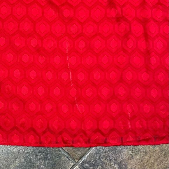 New! NWT Maison Jules V-neck Printed Flutter Dress Medium - Picture 8 of 13